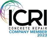 ICRI Logo that says, Concrete Repair Company Member 2023